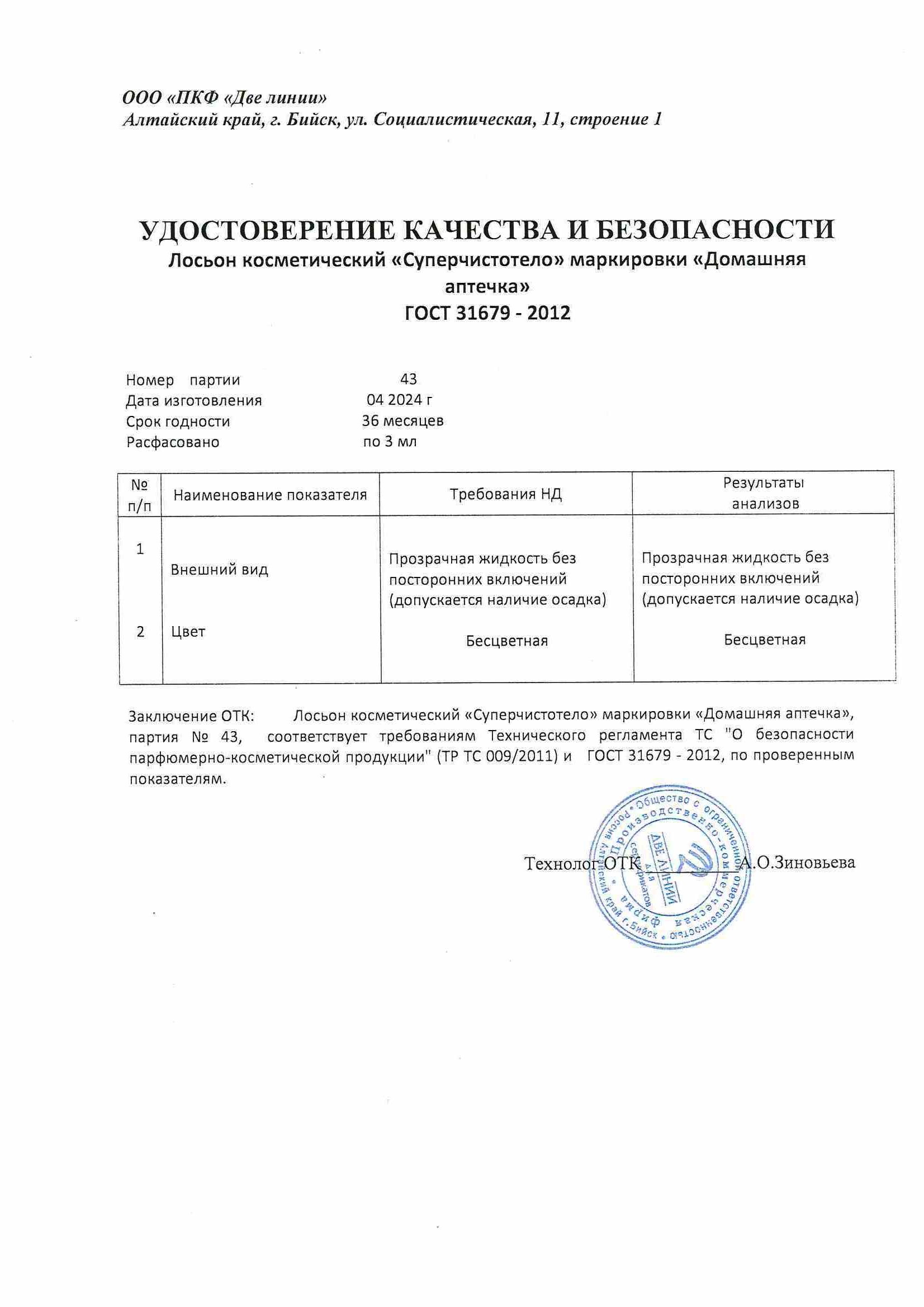 Паспорт №042024